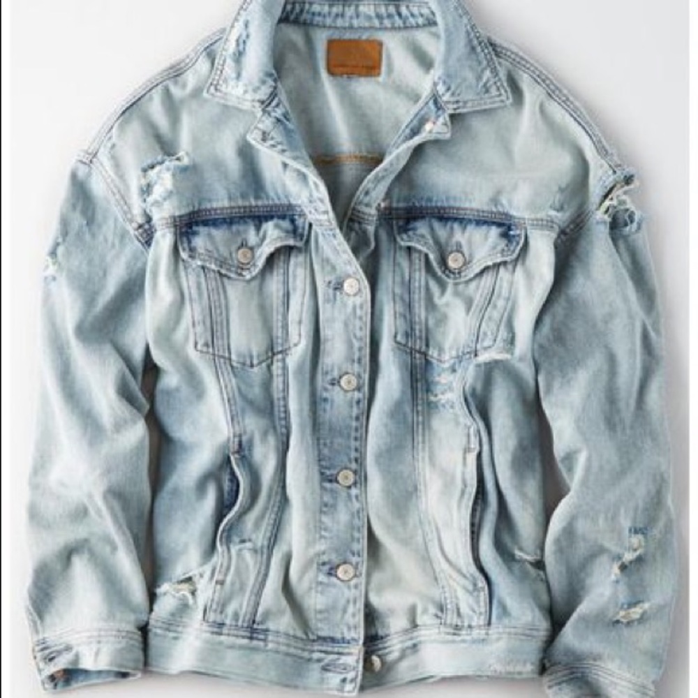 American Eagle Oversized Denim Jacket